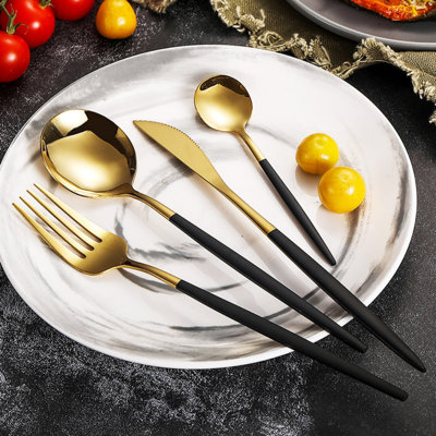 Mercer41 Izibella Stainless Steel Flatware Set - Service for 6