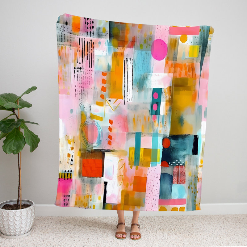 Throw Blanket, 50" W x 60" L