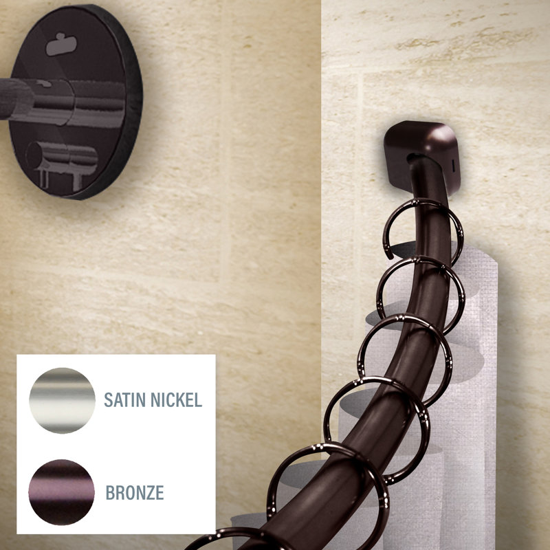  Shower Curtain Rod