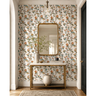 Delicia Peel & Stick Floral Roll