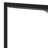 Abdulsamet Wood Flat Wall Mirror