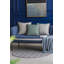 Housse de coussin texturée à chevrons-1564127893