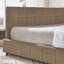 Structure de lit capitonnée en velours | Canapé-lit avec dossier moelleux et accoudoirs | Lit multifonctionnel confortable pour la chambre à coucher, le salon et les petits appartements-731958866-731958871