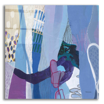 Pervenche par Kathy Fergon - impression sans cadre
