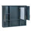 Armoire de rangement pour salle de bain 35 po avec miroir haute définition-333185448