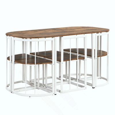 Ensemble de table de salle à manger 7 pièces Modern