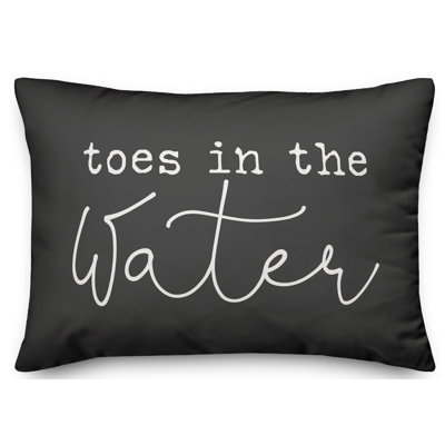  Toes in the Water Outdoor Pillow Cover & Insert