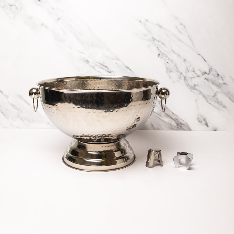 Barcraft Champagne Bowl with bottle stopper