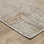 Tapis gris / or à motif abstrait délavé Michels-1462471392