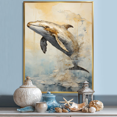 " Breaching Whale "