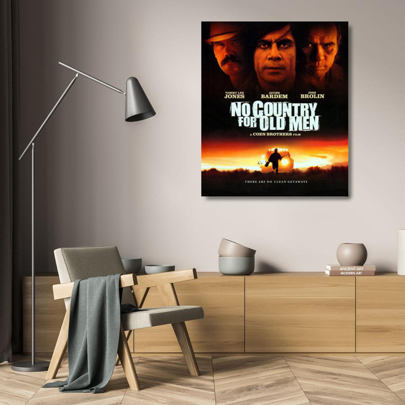 No Country For Old Men, H 24 po x l 20 po