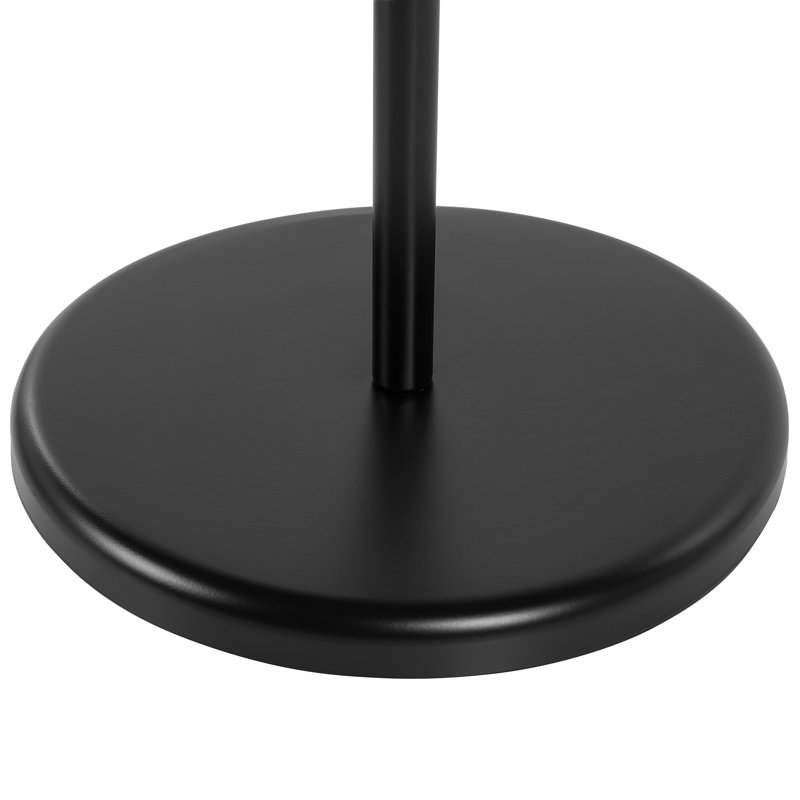 Conkle Steel Freestanding Coat Rack, Black