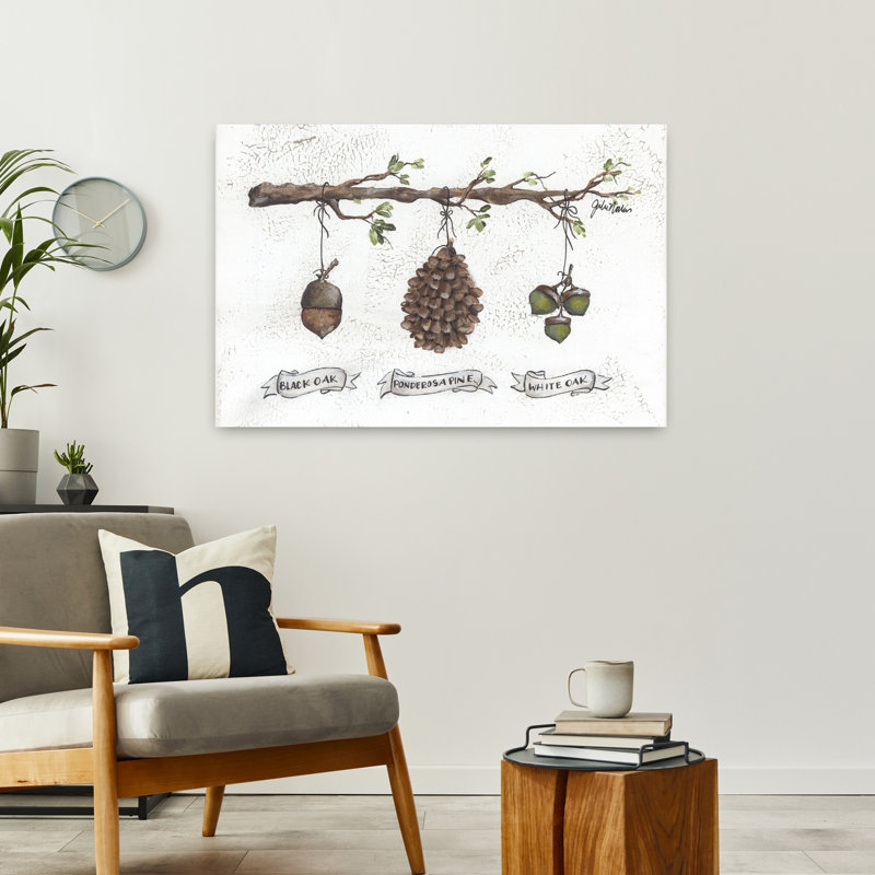 Pinecone, étude de gland, pin, art contemporain contemporain, pin, H 36 po x l 24 po