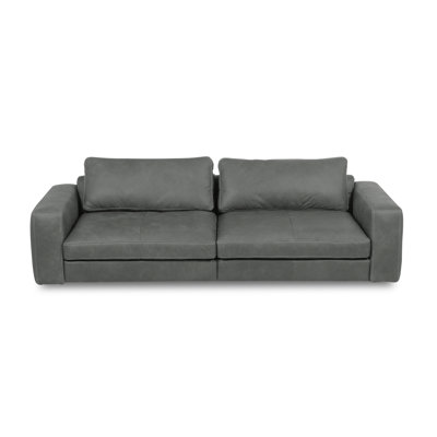 Philadelphia 4 Seater Genuine Aniline Leather Sofa Parven