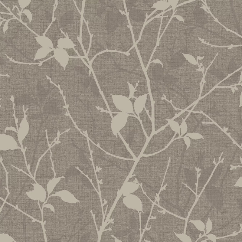 Boutique Belle Geometric Wallpaper, Brown