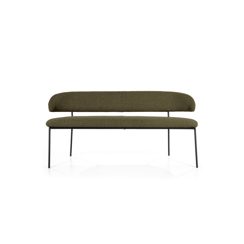 Eleonora Luka Polyester Upholstered Bench