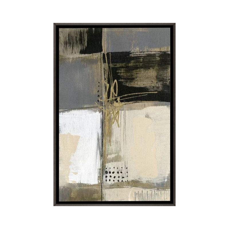 Neutral Divisions III par Jennifer Goldberger - reproduction d'art, H 48 po x l 32 po x P 1,5 po