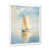 White Single Picture Framed