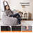 Pumpkin Shaped Bean Bag Chair for Adults，Stuffed Large Accent Lounge Floor Chair for Living Room Bedroom Dorm-635394365