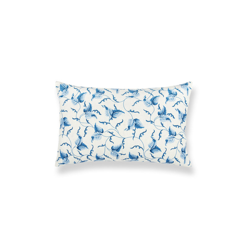 Coussin angulaire, Cobalt, Rectangle 14"H x 22"W