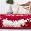 Tapis géométrique rouge / ivoire-1312769459