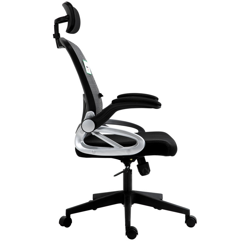 Mapleview Polyester Blend Executive Chair with Headrest