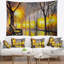 Paysage vide tapisserie de rue d'automne-28482476