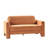 Werts 59.5" Modern Curved Chenille Loveseat Sofa-2026583603