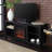 Kneeland 58" Open Storage Media Console with Electric Fireplace-900274151