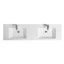 Meuble-lavabo mural moderne pour salle de bain-40919865