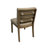 Ashleigh Aurora Leather Upholstered Soft Back Chair, Latte (Set of 2)