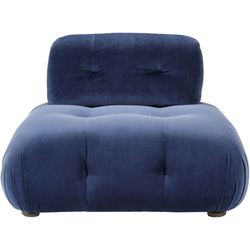 Bernabe Modern Modular Chair, Navy