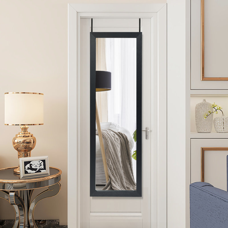 Nalynn Rectangle Mirror, Black