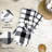 Cotton Plaid Jacquard Dish Cloth Kitchen Towel-1433425582