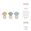 Ensemble de 3 figurines multicolores Gracie Oaks