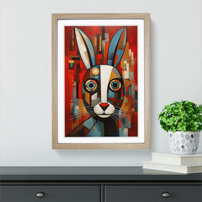 Hare Constructivism No.2 - Framed Print