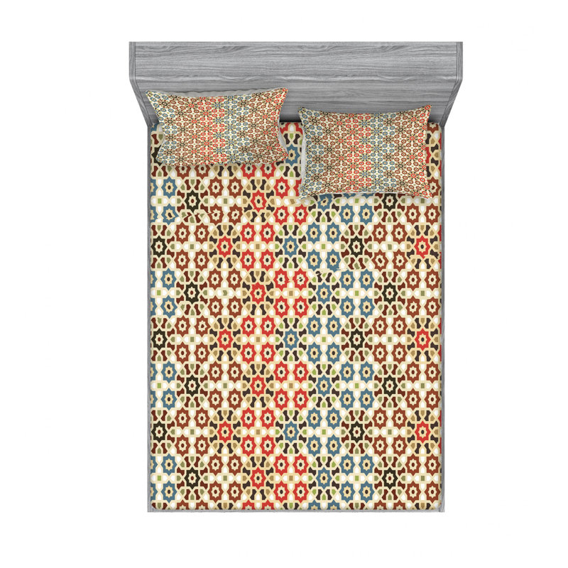 Microfiber Sheet Set, Full/Double Sheet Set with Fitted Sheet