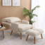 Fauteuil d'appoint avec repose-pieds Deeda-441211536