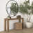 Anelis Solid Wood Top Console Table