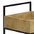 Hobbs - 16" Bar Cart - Natural