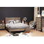 Lit plateforme grand sur pieds Munich ‑ chêne vieilli de style rustique-36113240-55426652