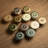 Vintage Floral Cabinet Knobs With 12 Color Options - Decorative Drawer Pulls For Farmhouse, Retro & Classic Home Styles-121051156