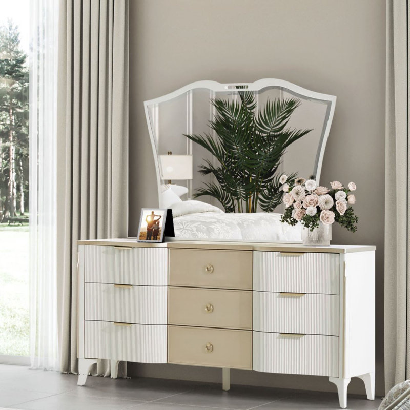 La Marisia Dresser - Creamy Pearl