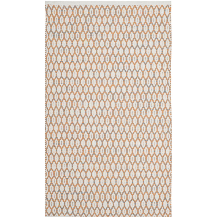 Modena Hand Woven Cotton Geometric Rug