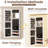 Maura 12.5'' Wide Jewelry Armoire-664209787