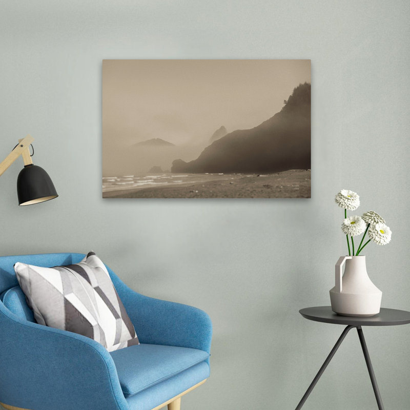 Océan Pacifique - art de l'océan, H 16 po x l 24 po
