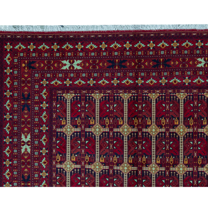 Afghan Wool Southwestern Area Rug