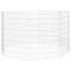 Granby Free Range Animal Enclosure 8-Panel 54x80 cm Galvanised Iron-1658355164