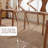 Brown Rectangular Solid Wood + Acrylic Dining Table-282495702