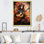 «Blehm Music Flamenco Passion Fiery», reproduction sur toile
